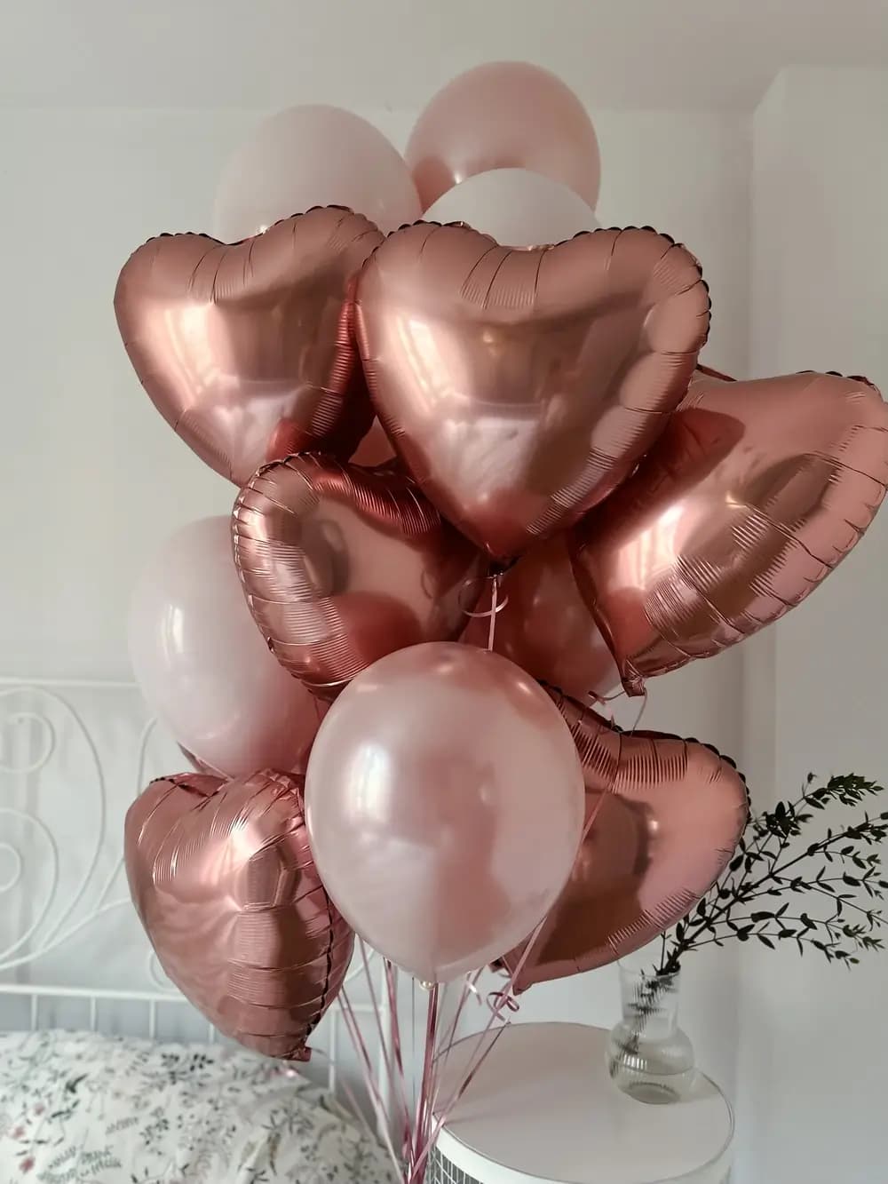 Duży zestaw balonów z sercami